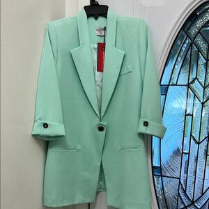 Mint Green Women's Blazer Sport Coat
